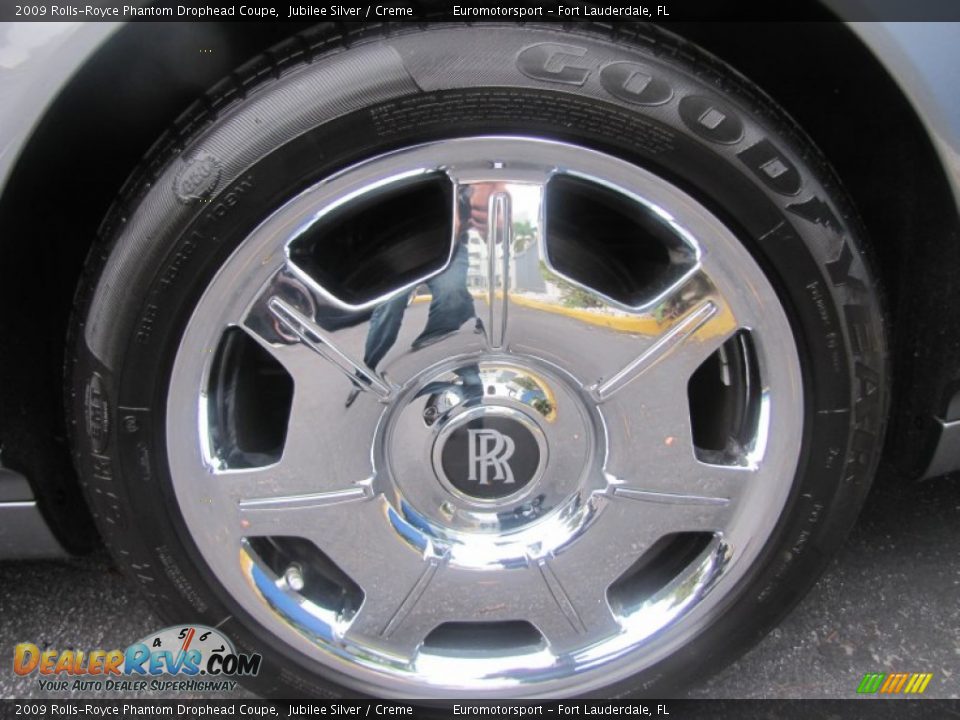 2009 Rolls-Royce Phantom Drophead Coupe Jubilee Silver / Creme Photo #32