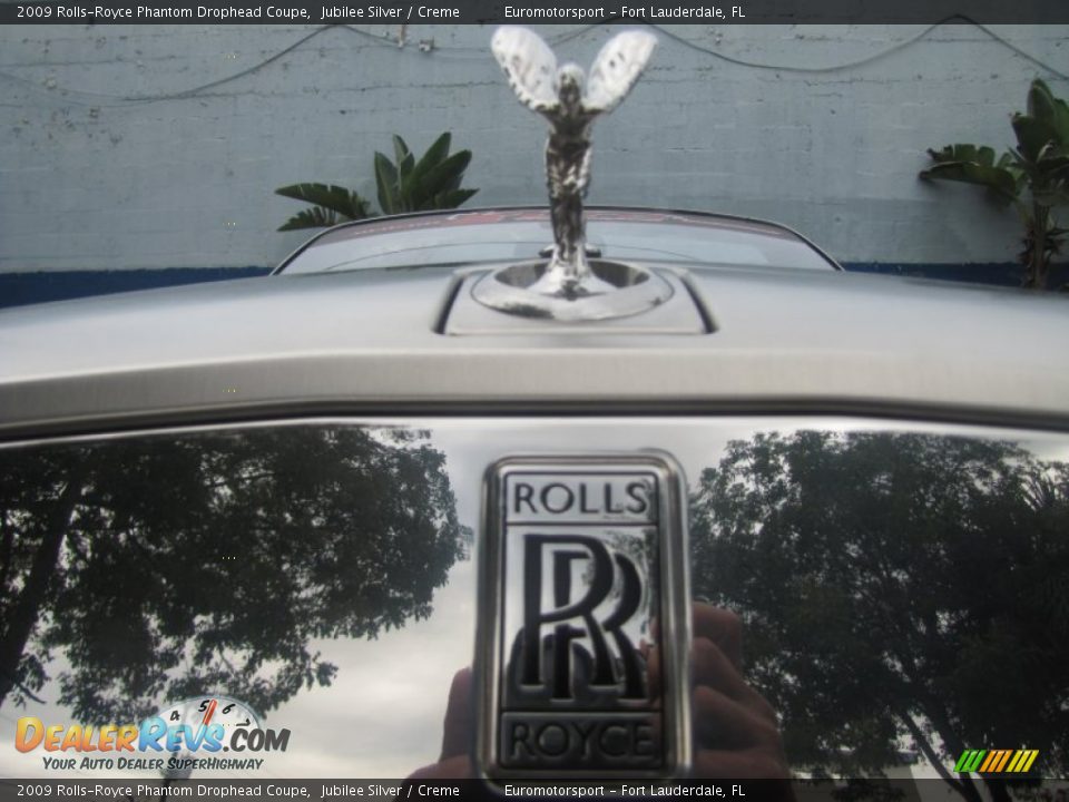 2009 Rolls-Royce Phantom Drophead Coupe Jubilee Silver / Creme Photo #34