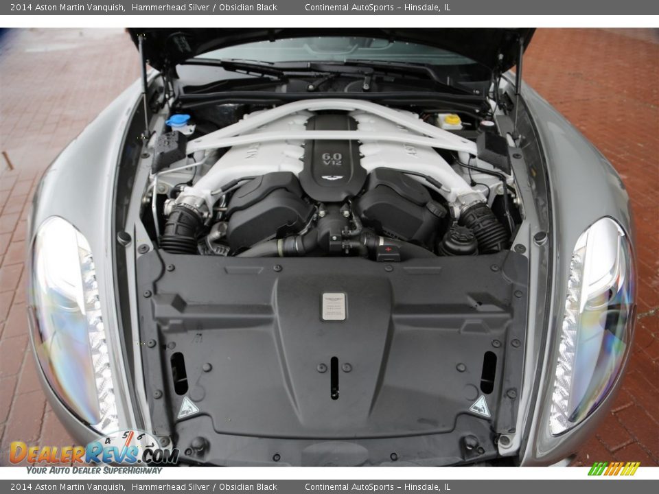 2014 Aston Martin Vanquish  6.0 Liter DOHC 48-Valve VVT V12 Engine Photo #8