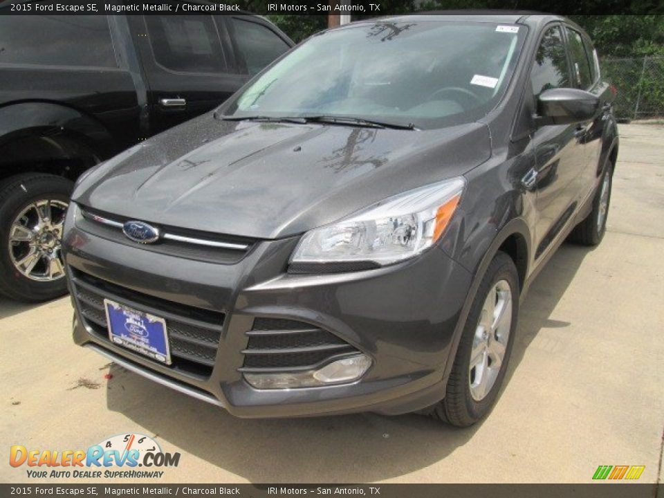 2015 Ford Escape SE Magnetic Metallic / Charcoal Black Photo #8