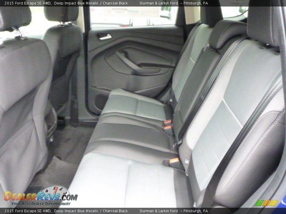 2015 Ford Escape SE 4WD Deep Impact Blue Metallic / Charcoal Black Photo #9