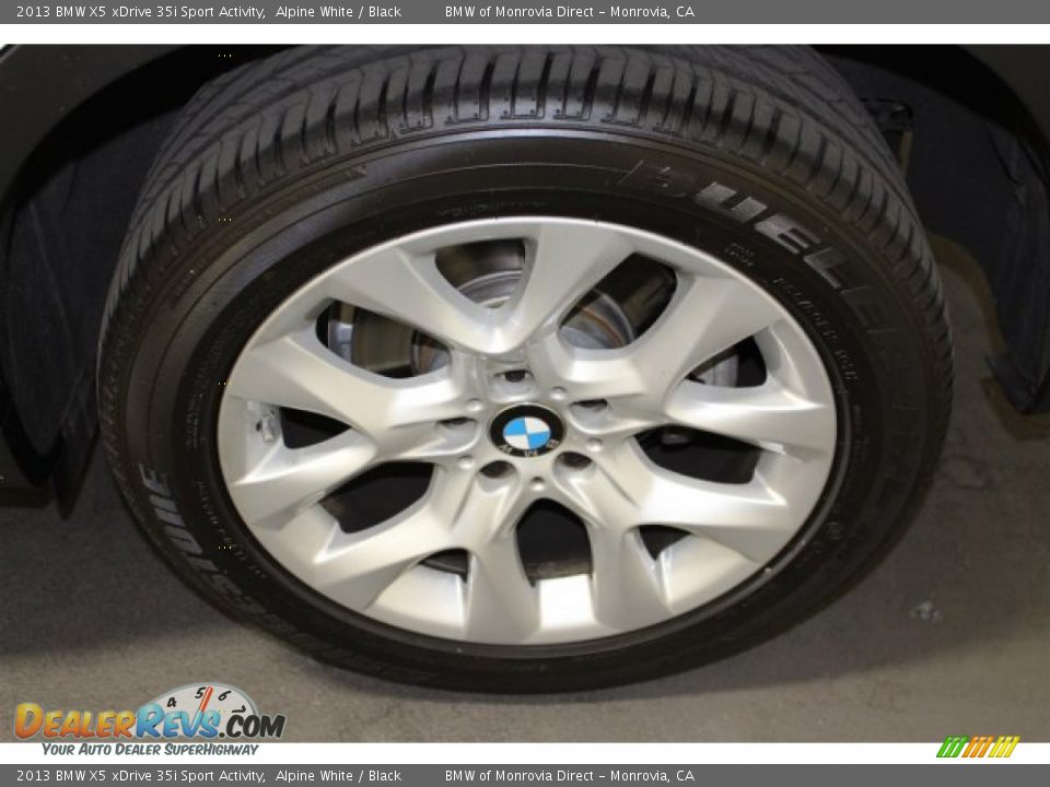 2013 BMW X5 xDrive 35i Sport Activity Alpine White / Black Photo #20