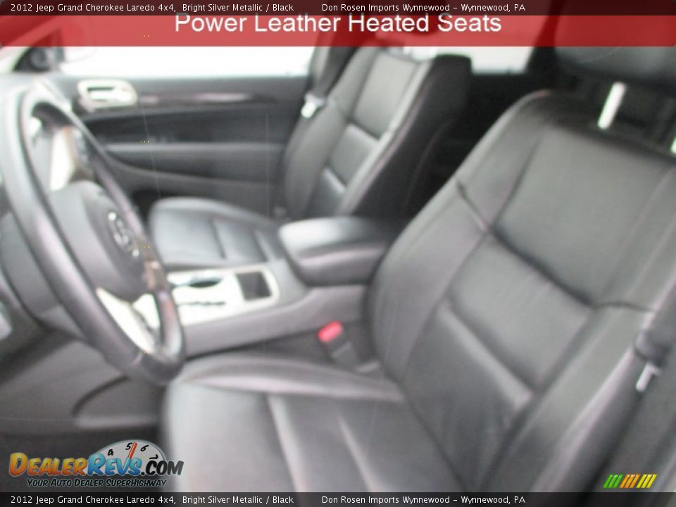 2012 Jeep Grand Cherokee Laredo 4x4 Bright Silver Metallic / Black Photo #4