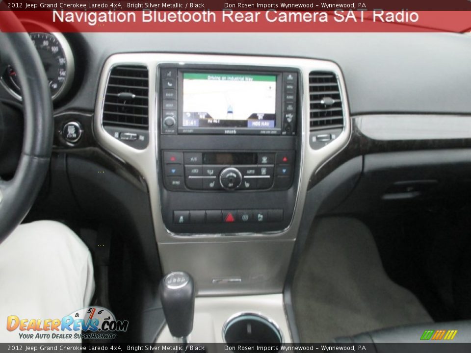 2012 Jeep Grand Cherokee Laredo 4x4 Bright Silver Metallic / Black Photo #5