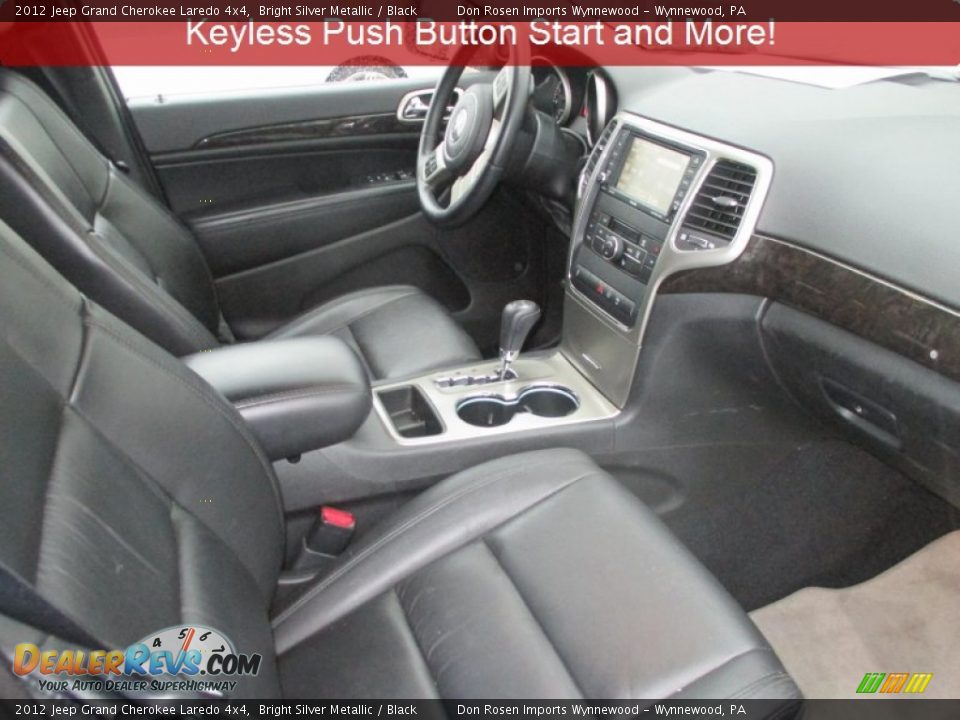 2012 Jeep Grand Cherokee Laredo 4x4 Bright Silver Metallic / Black Photo #6
