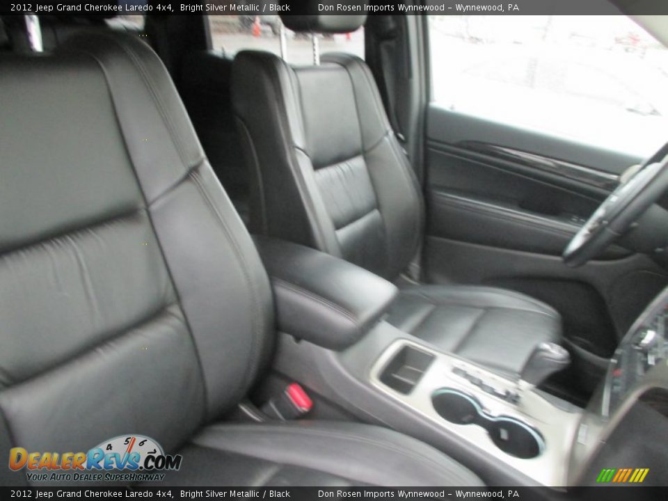 2012 Jeep Grand Cherokee Laredo 4x4 Bright Silver Metallic / Black Photo #11