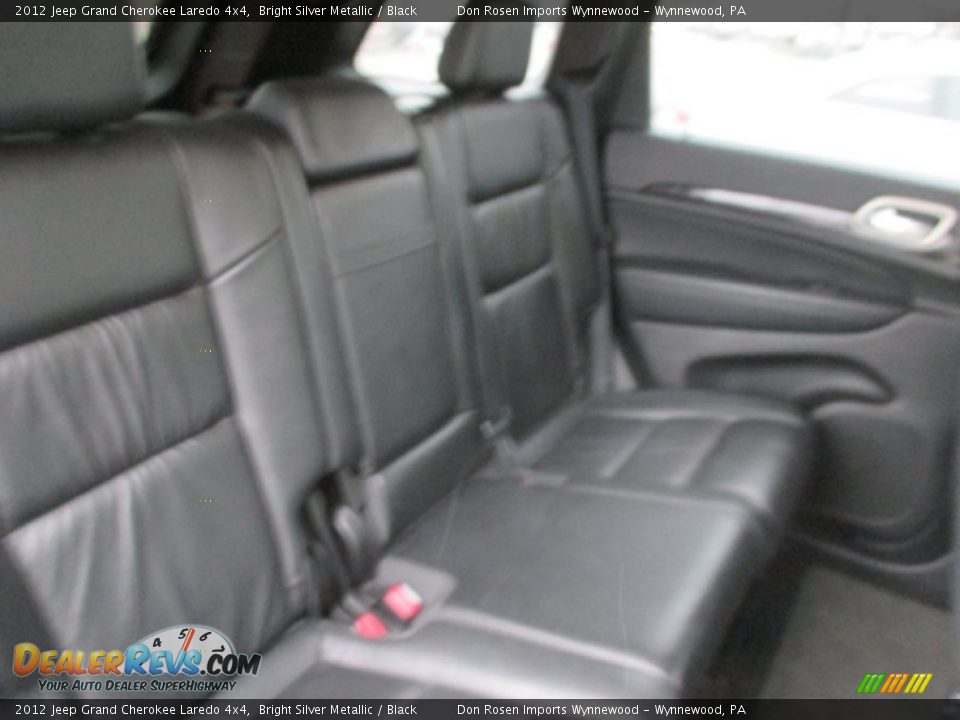 2012 Jeep Grand Cherokee Laredo 4x4 Bright Silver Metallic / Black Photo #12