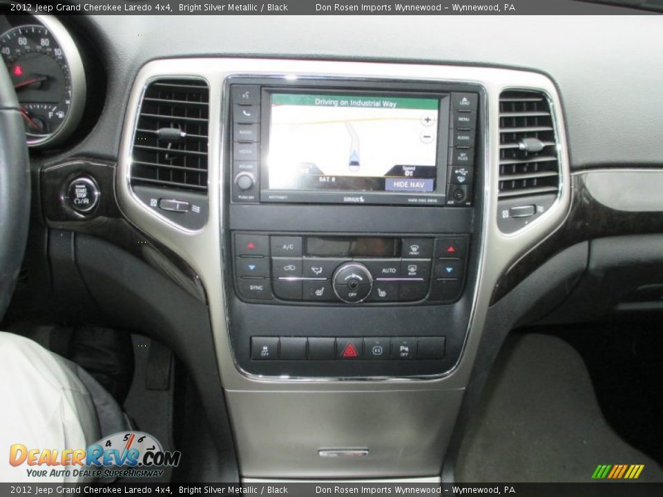 2012 Jeep Grand Cherokee Laredo 4x4 Bright Silver Metallic / Black Photo #13