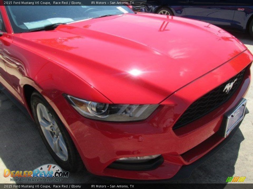 2015 Ford Mustang V6 Coupe Race Red / Ebony Photo #2