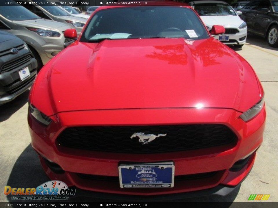 2015 Ford Mustang V6 Coupe Race Red / Ebony Photo #6