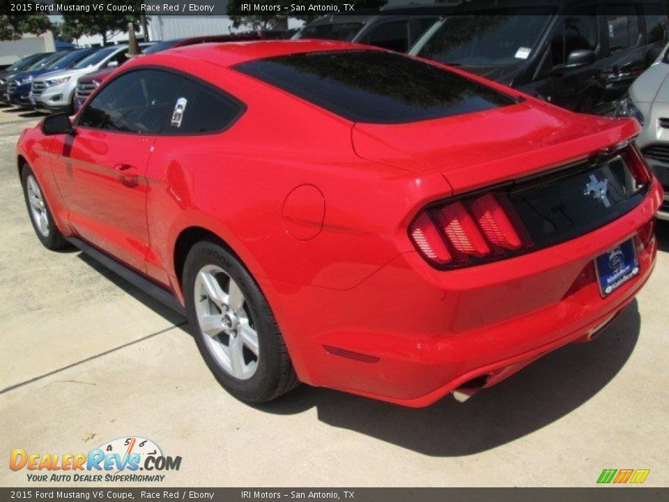 2015 Ford Mustang V6 Coupe Race Red / Ebony Photo #8