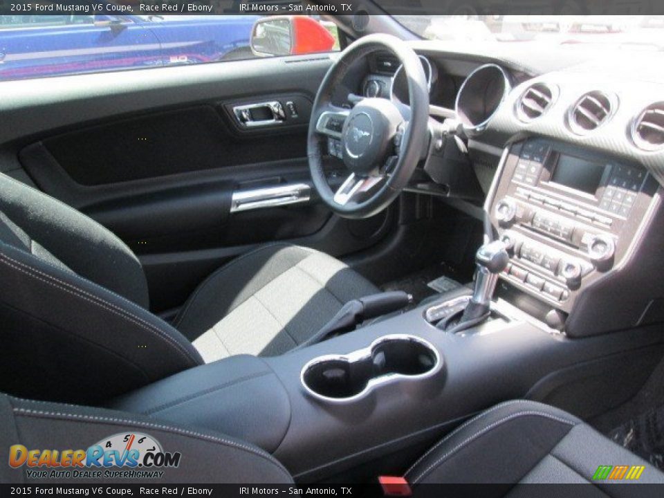 2015 Ford Mustang V6 Coupe Race Red / Ebony Photo #15