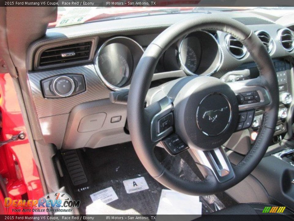 2015 Ford Mustang V6 Coupe Race Red / Ebony Photo #21