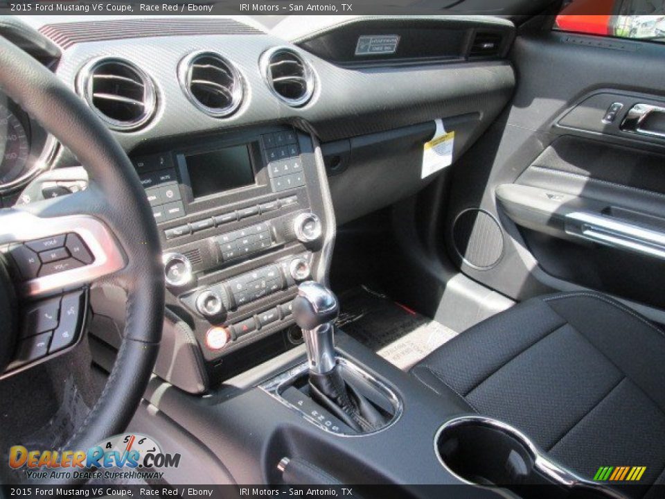 2015 Ford Mustang V6 Coupe Race Red / Ebony Photo #22