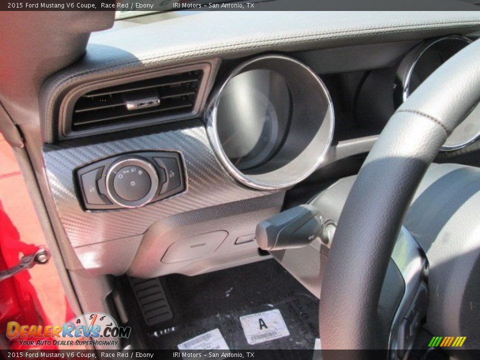 2015 Ford Mustang V6 Coupe Race Red / Ebony Photo #24