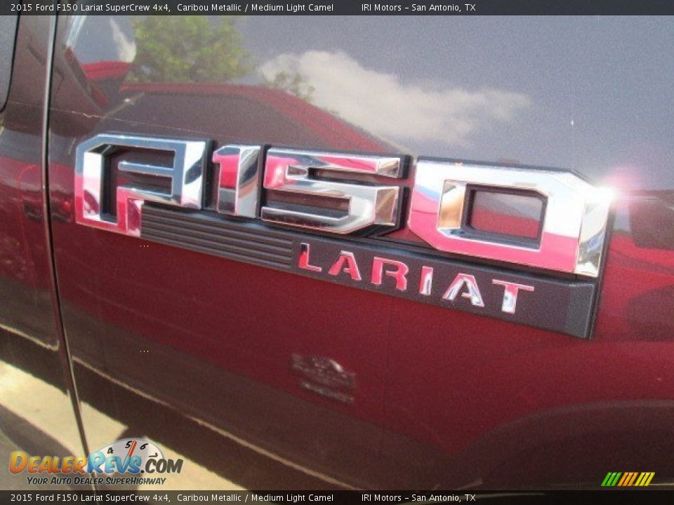 2015 Ford F150 Lariat SuperCrew 4x4 Caribou Metallic / Medium Light Camel Photo #6