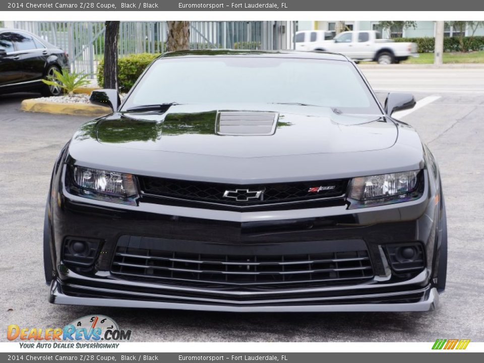 Black 2014 Chevrolet Camaro Z/28 Coupe Photo #2