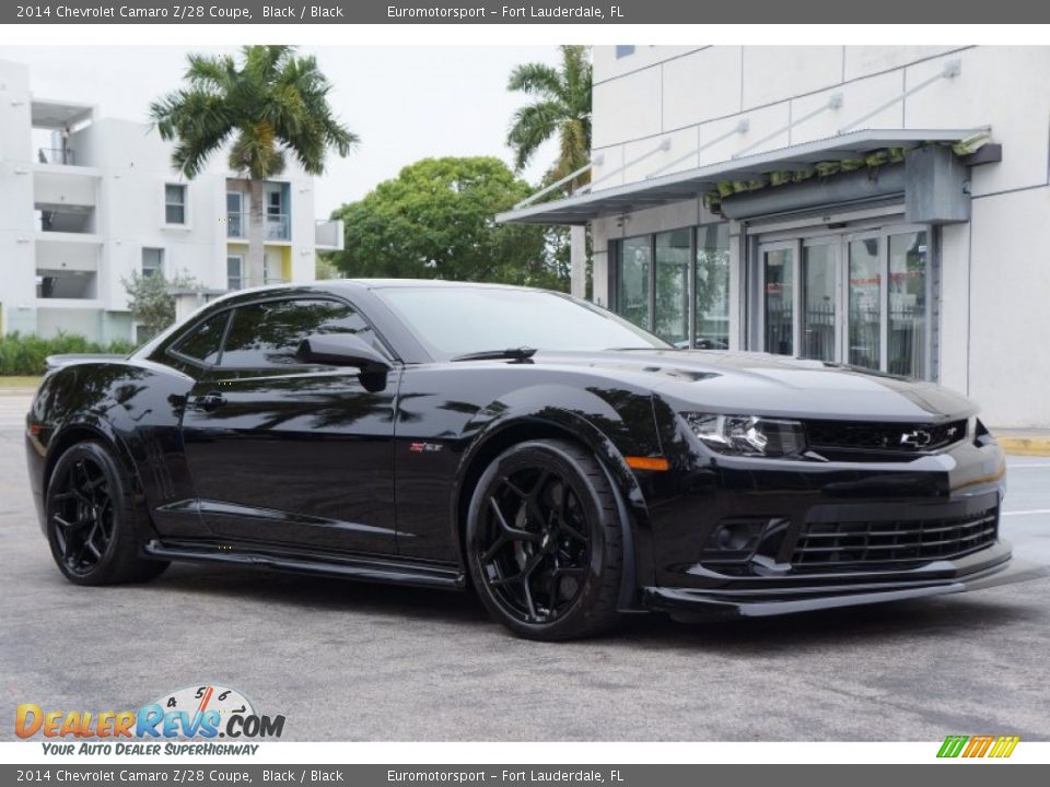 2014 Chevrolet Camaro Z/28 Coupe Black / Black Photo #4