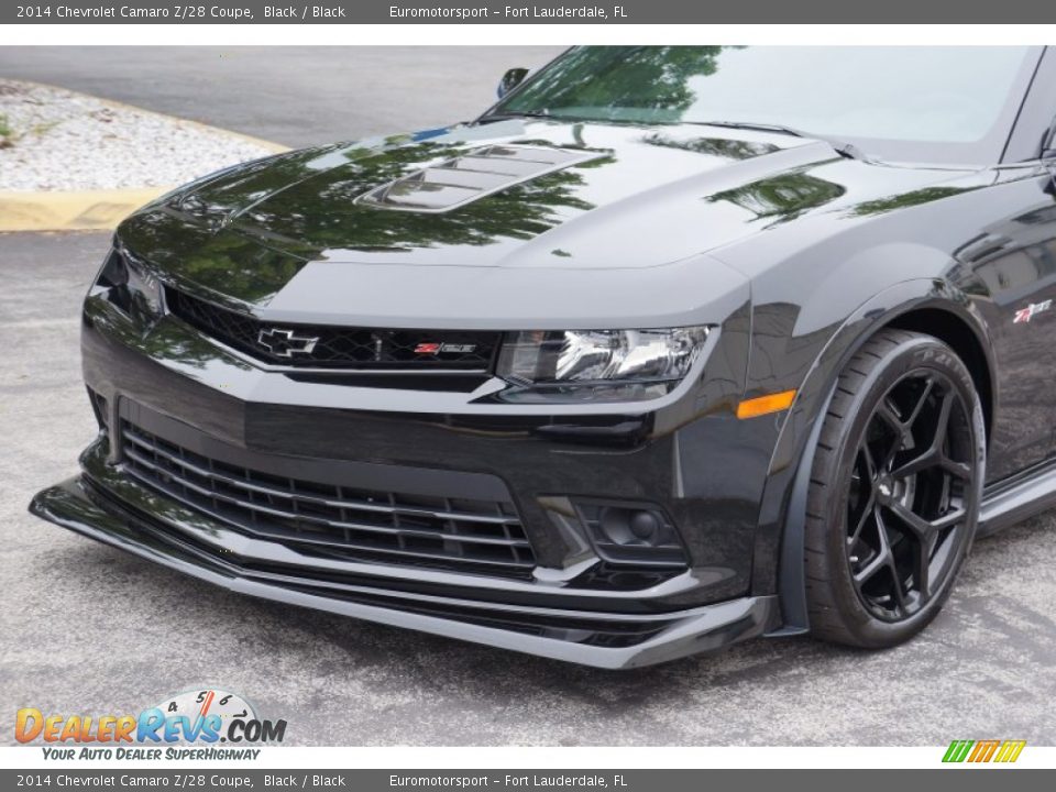 2014 Chevrolet Camaro Z/28 Coupe Black / Black Photo #6
