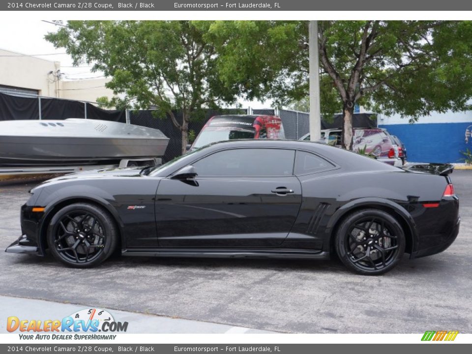 Black 2014 Chevrolet Camaro Z/28 Coupe Photo #7