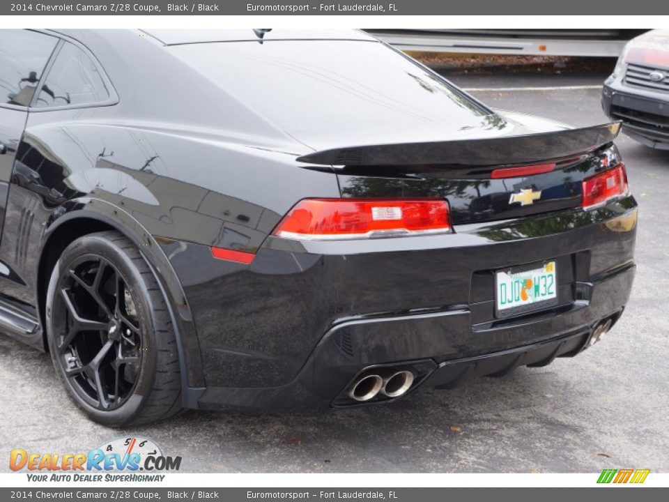 2014 Chevrolet Camaro Z/28 Coupe Black / Black Photo #9