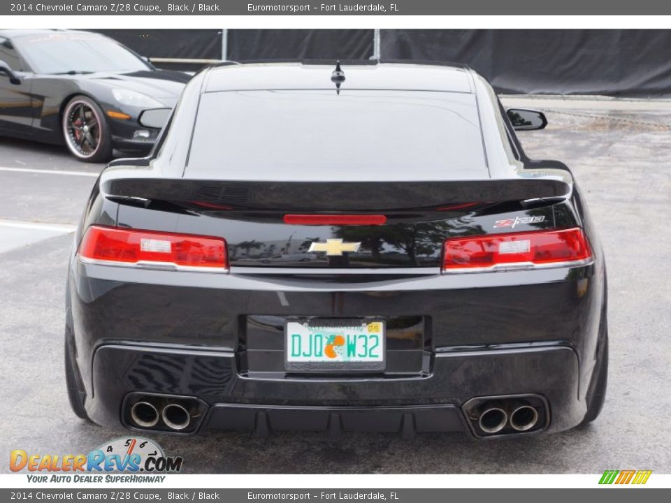 2014 Chevrolet Camaro Z/28 Coupe Black / Black Photo #10