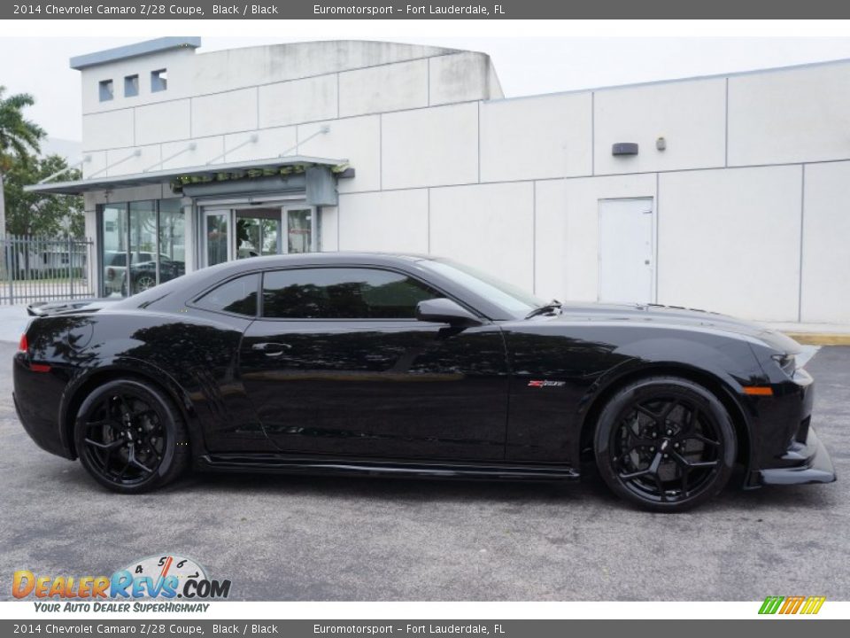 2014 Chevrolet Camaro Z/28 Coupe Black / Black Photo #13