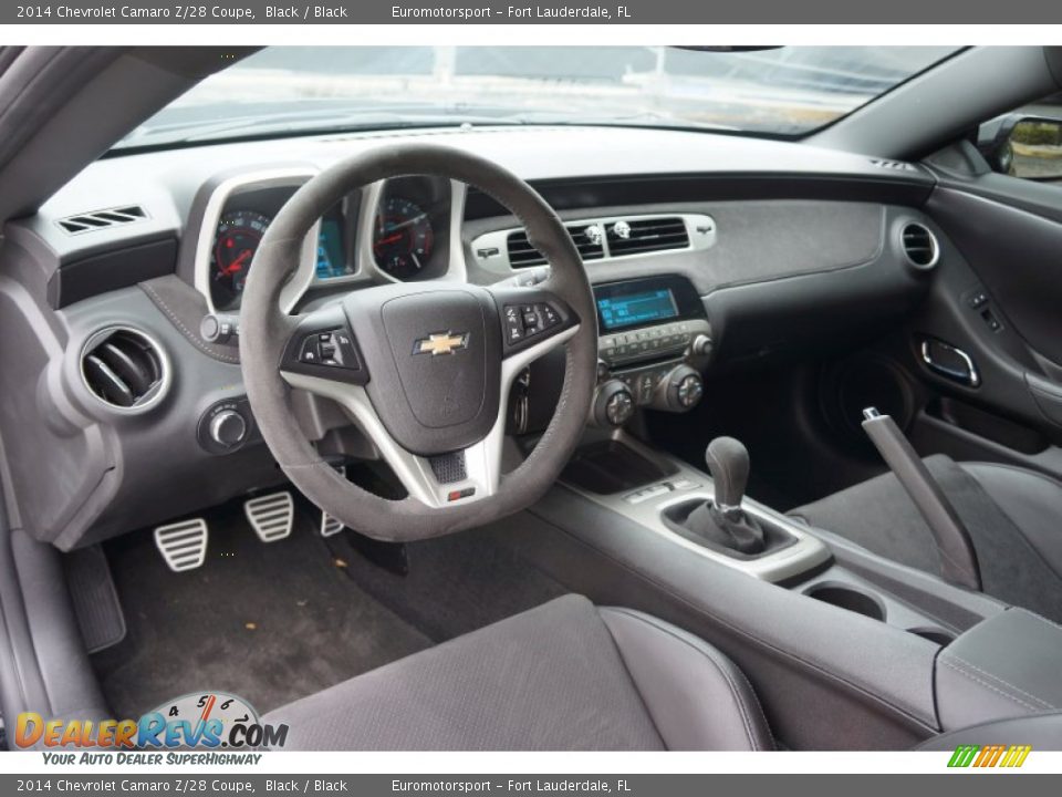 Black Interior - 2014 Chevrolet Camaro Z/28 Coupe Photo #19