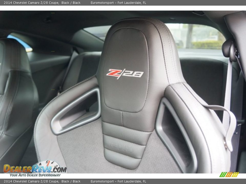 2014 Chevrolet Camaro Z/28 Coupe Black / Black Photo #23