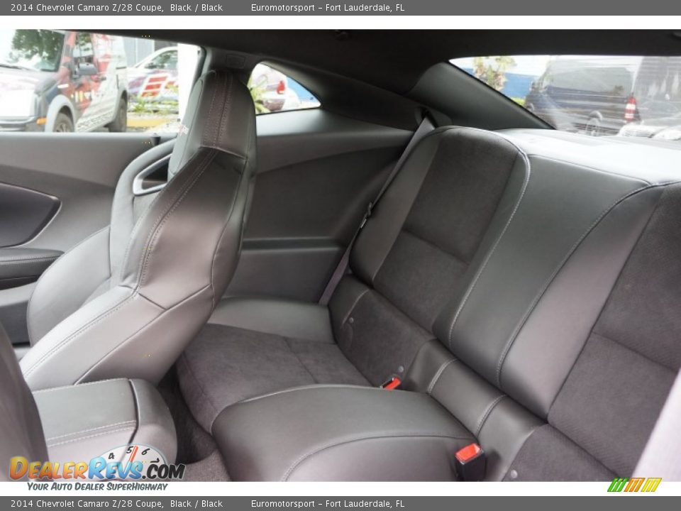 Rear Seat of 2014 Chevrolet Camaro Z/28 Coupe Photo #25