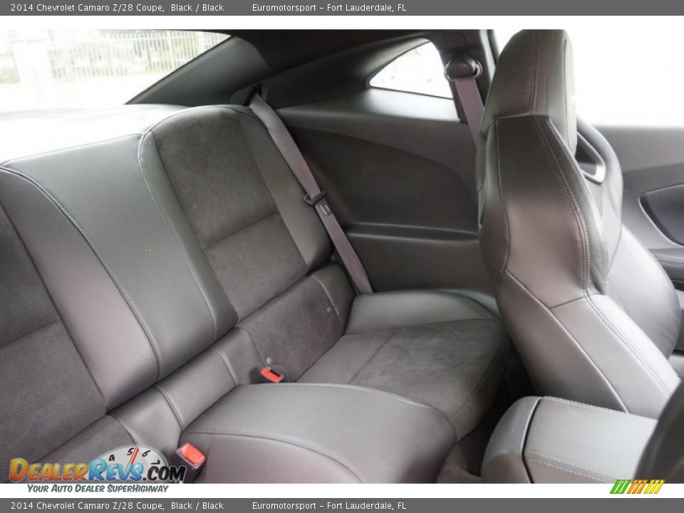 2014 Chevrolet Camaro Z/28 Coupe Black / Black Photo #35
