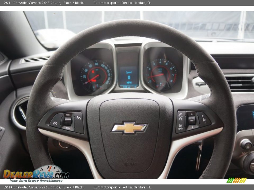 2014 Chevrolet Camaro Z/28 Coupe Black / Black Photo #43