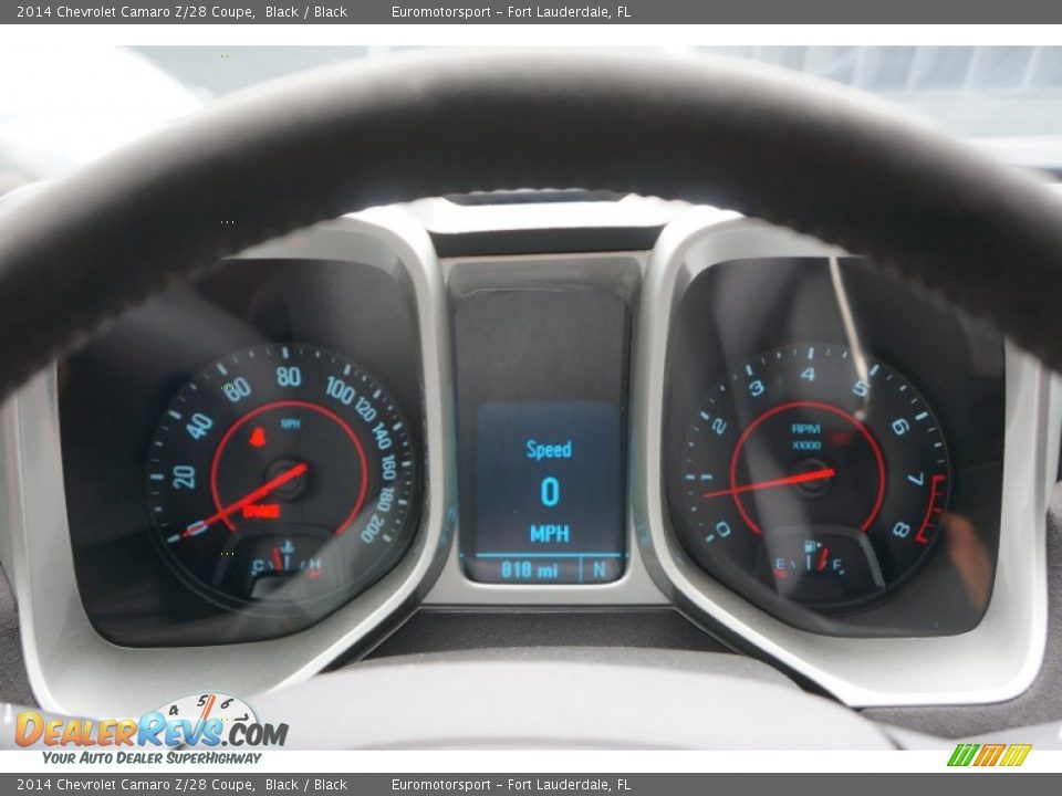 2014 Chevrolet Camaro Z/28 Coupe Black / Black Photo #44