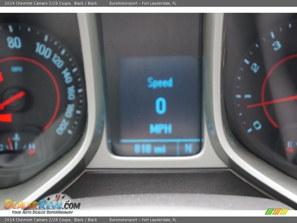 2014 Chevrolet Camaro Z/28 Coupe Black / Black Photo #45
