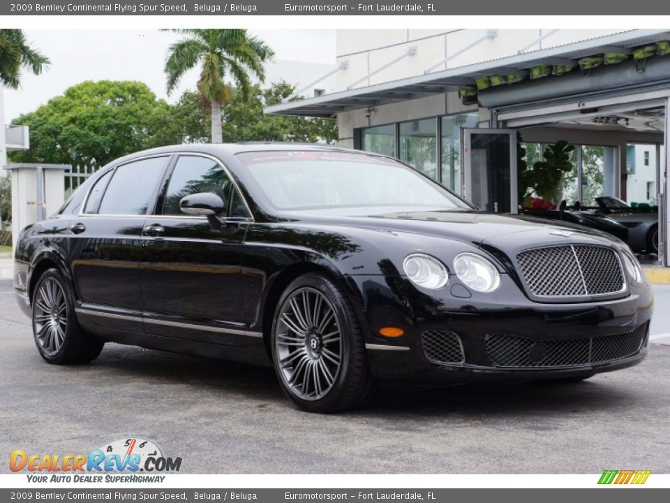 Front 3/4 View of 2009 Bentley Continental Flying Spur Speed Photo #4