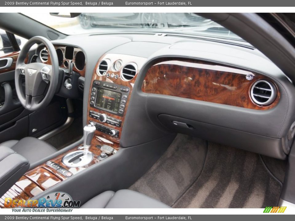 Dashboard of 2009 Bentley Continental Flying Spur Speed Photo #34