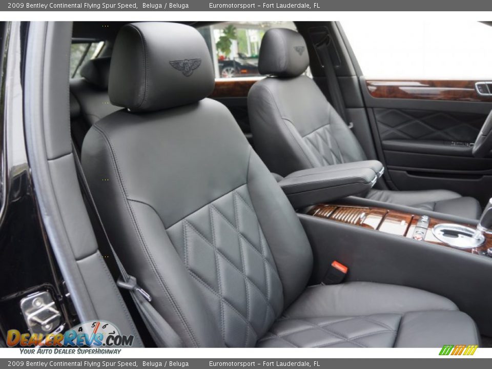 Front Seat of 2009 Bentley Continental Flying Spur Speed Photo #36