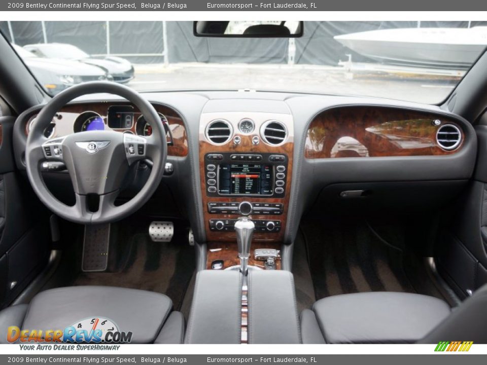 Dashboard of 2009 Bentley Continental Flying Spur Speed Photo #46