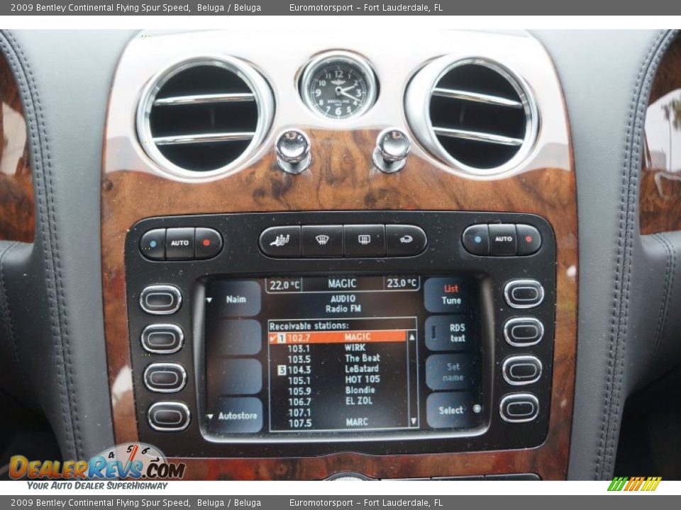 Controls of 2009 Bentley Continental Flying Spur Speed Photo #51