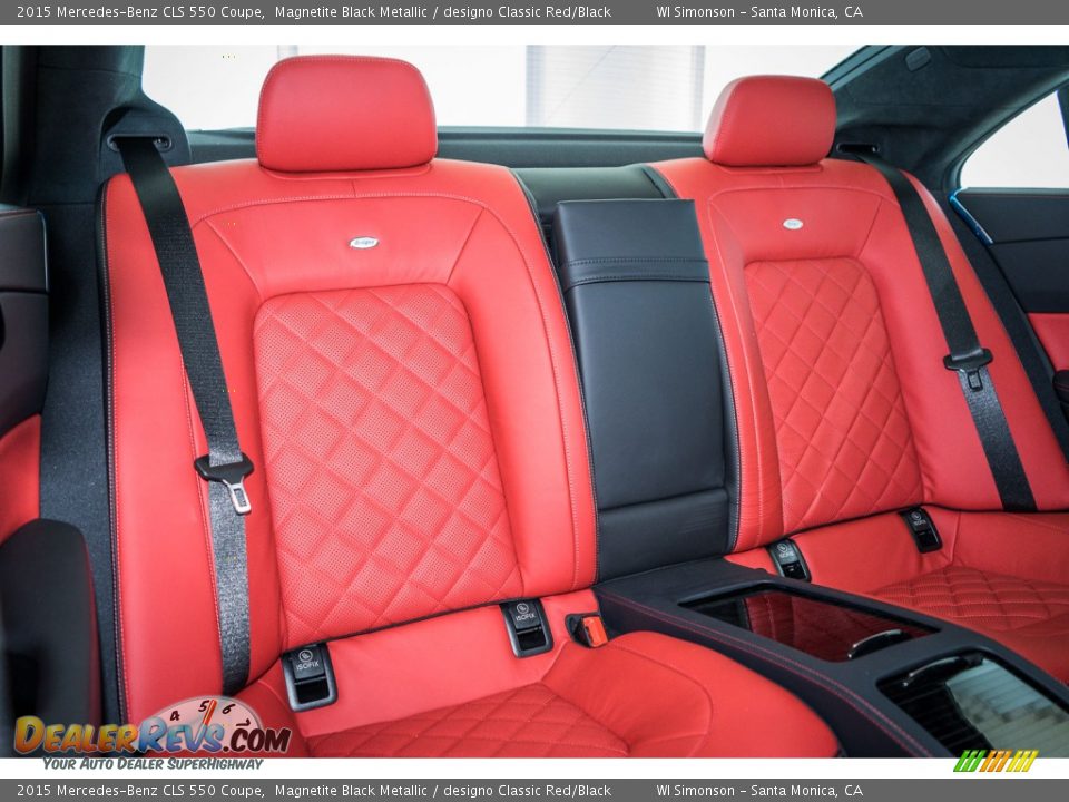 Rear Seat of 2015 Mercedes-Benz CLS 550 Coupe Photo #2