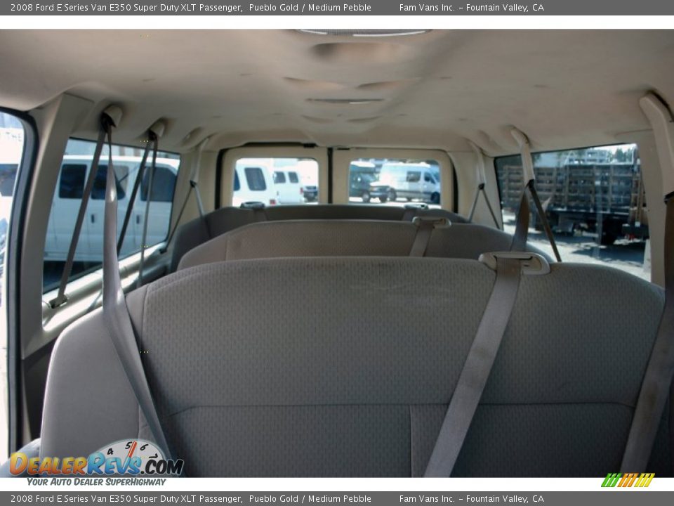2008 Ford E Series Van E350 Super Duty XLT Passenger Pueblo Gold / Medium Pebble Photo #4