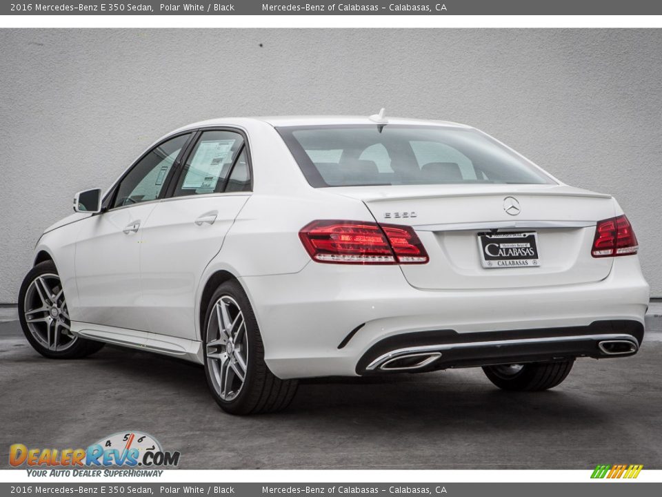 2016 Mercedes-Benz E 350 Sedan Polar White / Black Photo #2