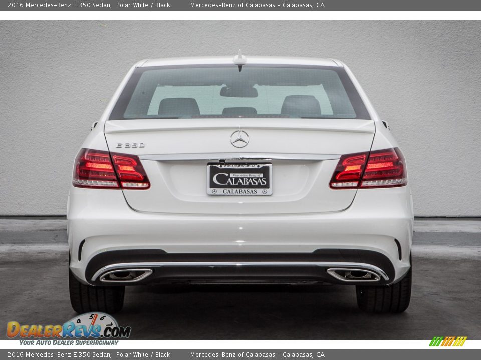 2016 Mercedes-Benz E 350 Sedan Polar White / Black Photo #3
