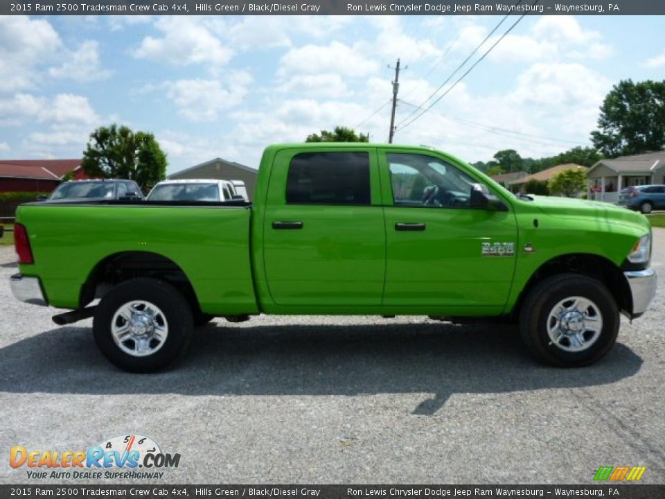 2015 Ram 2500 Tradesman Crew Cab 4x4 Hills Green / Black/Diesel Gray