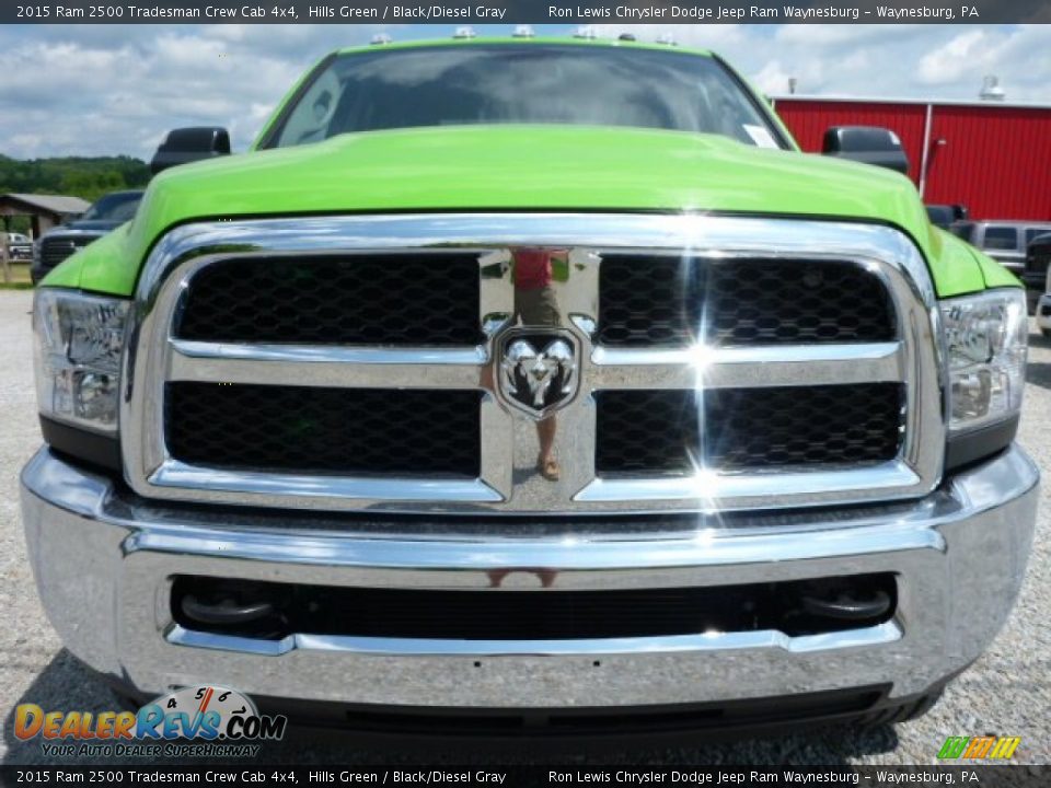 2015 Ram 2500 Tradesman Crew Cab 4x4 Hills Green / Black/Diesel Gray Photo #9