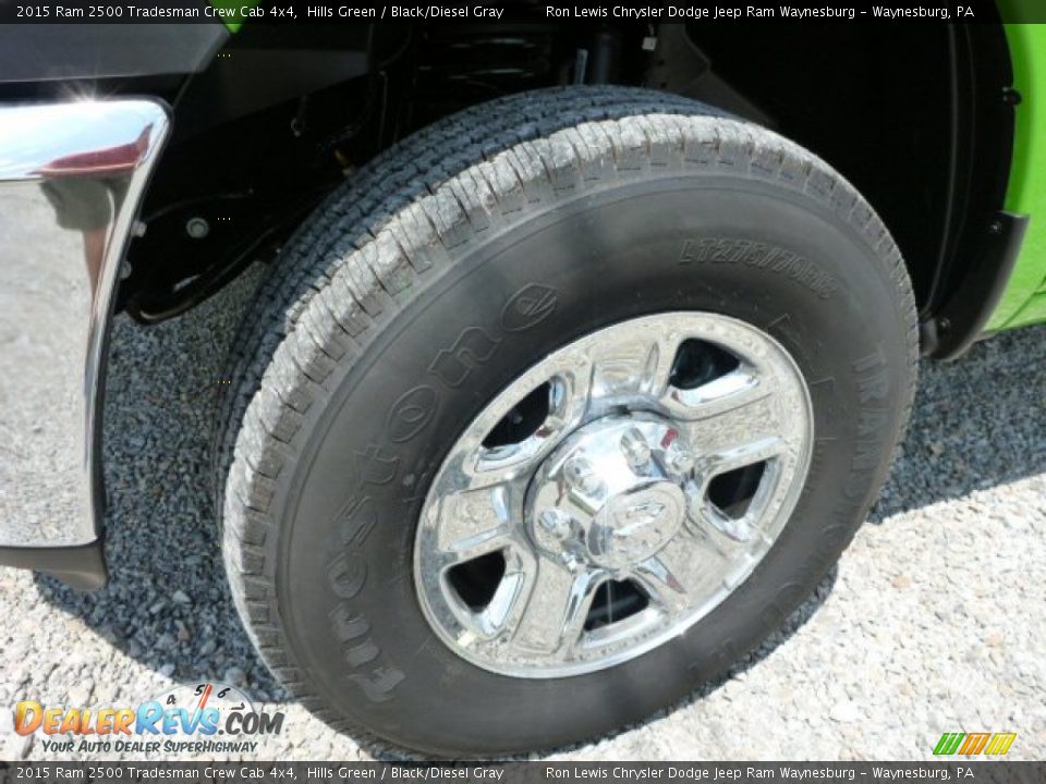 2015 Ram 2500 Tradesman Crew Cab 4x4 Hills Green / Black/Diesel Gray Photo #10