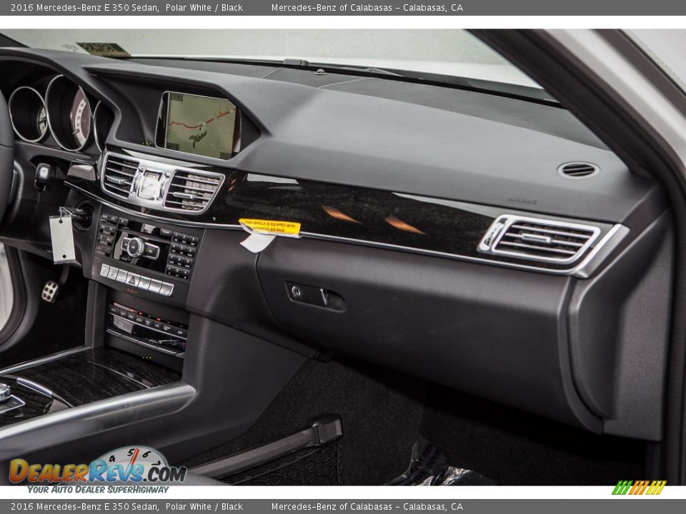 2016 Mercedes-Benz E 350 Sedan Polar White / Black Photo #8