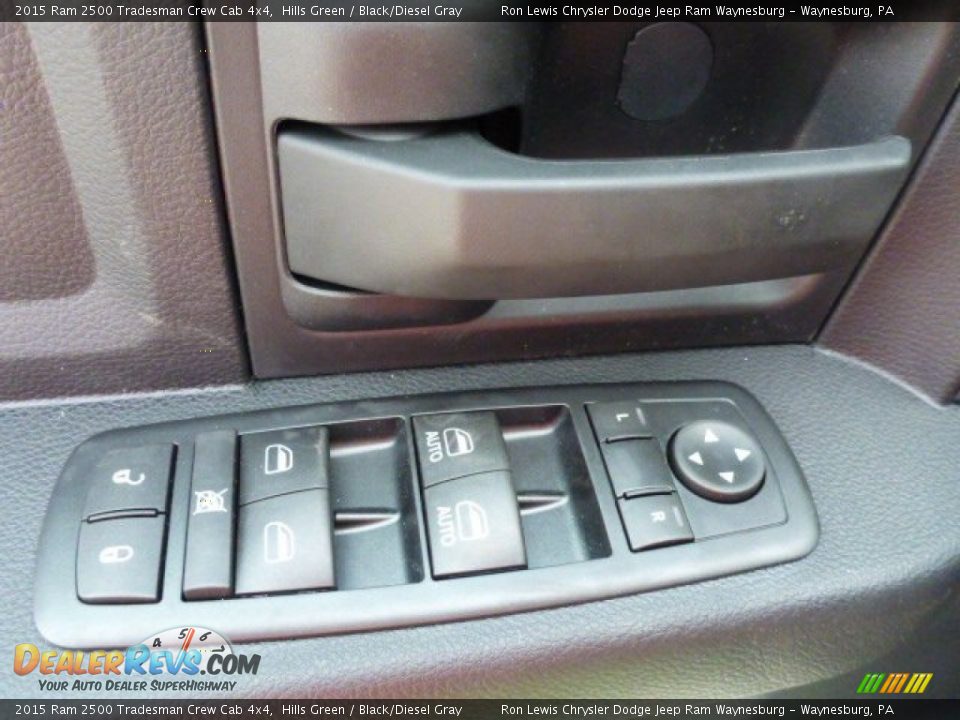 2015 Ram 2500 Tradesman Crew Cab 4x4 Hills Green / Black/Diesel Gray Photo #14