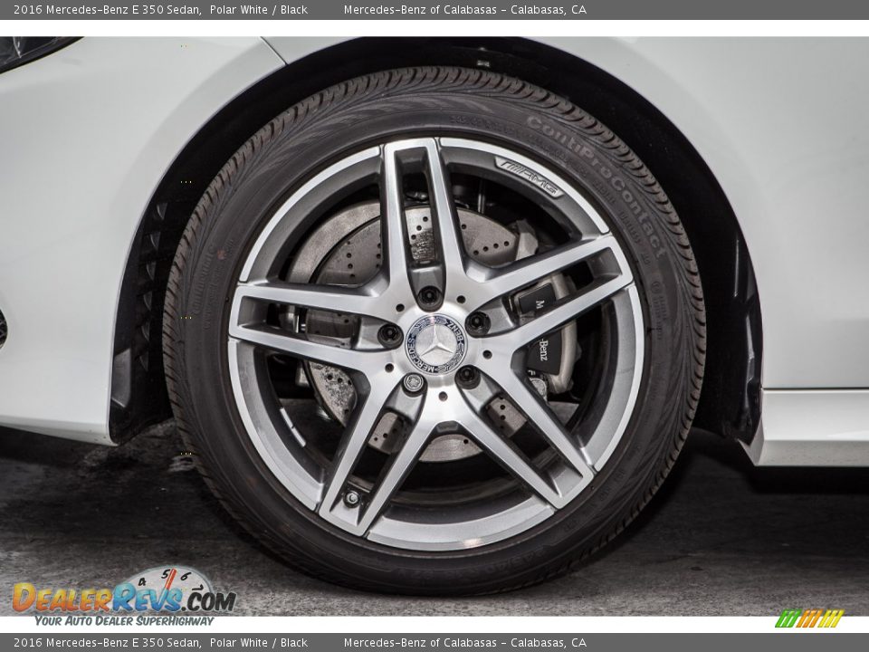 2016 Mercedes-Benz E 350 Sedan Polar White / Black Photo #10
