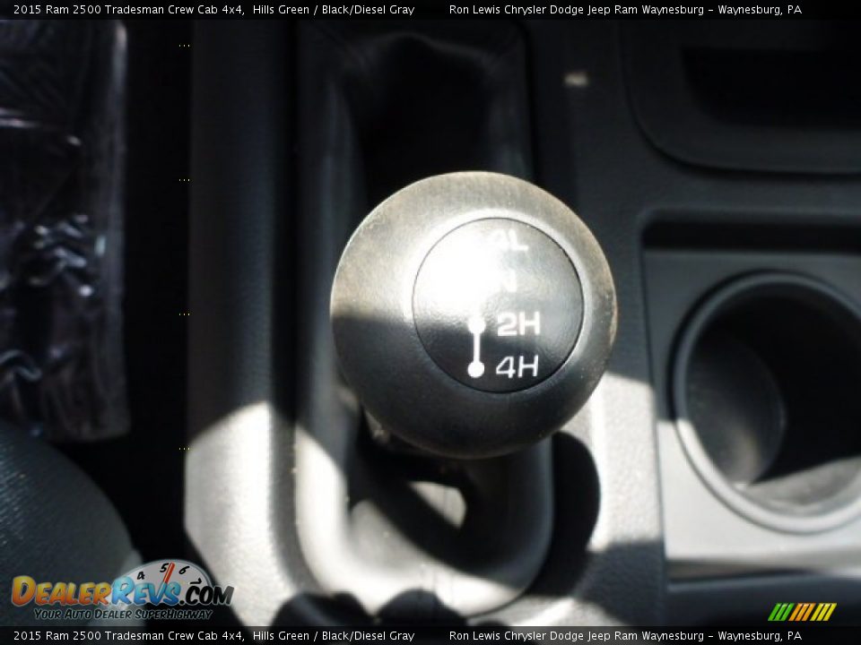 2015 Ram 2500 Tradesman Crew Cab 4x4 Hills Green / Black/Diesel Gray Photo #16